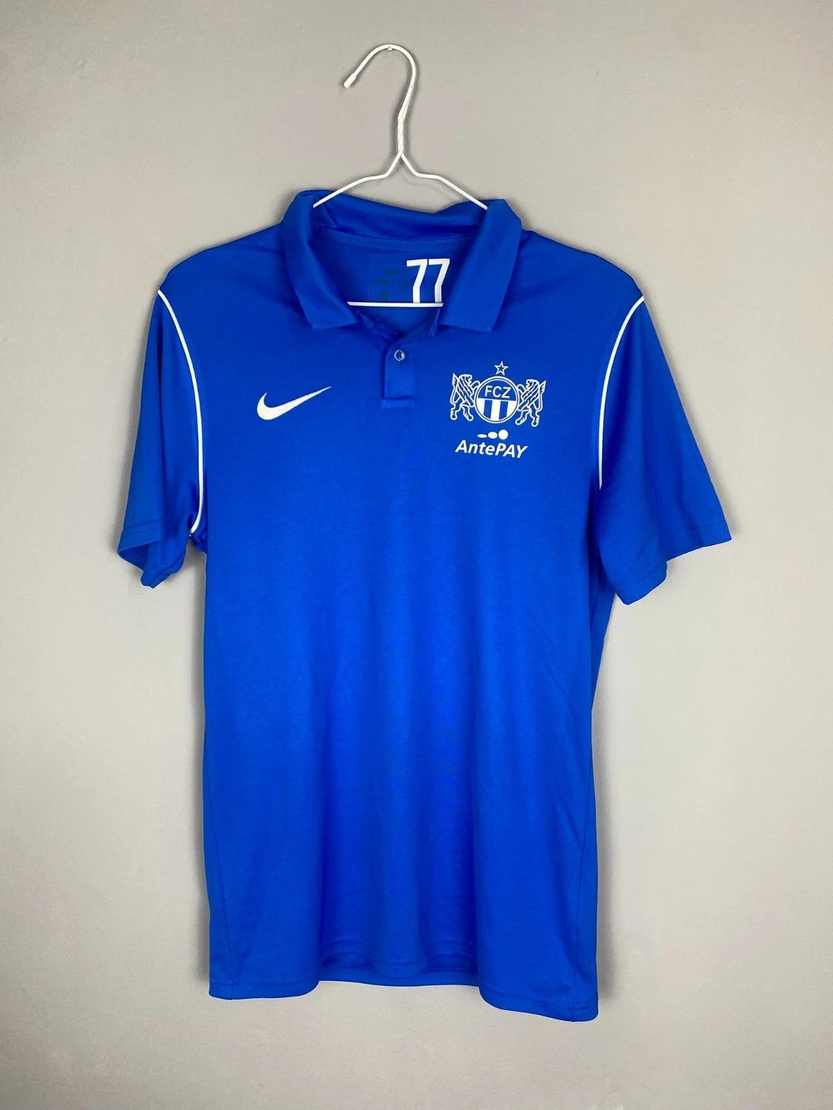 Nike Nike Fc Grasshopper Zurich Blue Polo Shirt Soccer Jersey Size US M / EU 48-50 / 2 - 1 Thumbnail