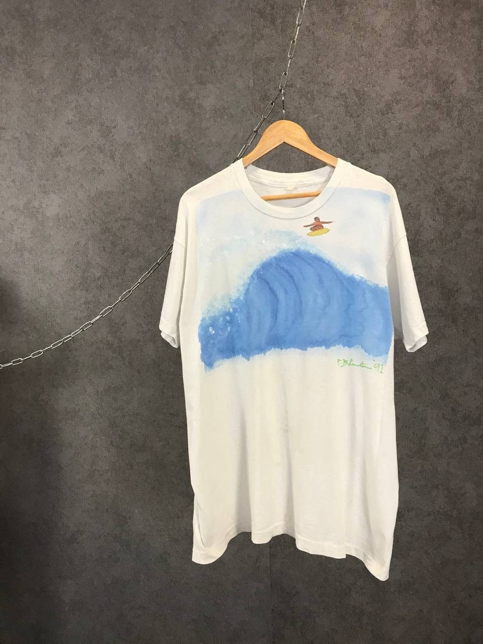Vintage Art 1991 vintage tee Size US XL / EU 56 / 4 - 1 Thumbnail