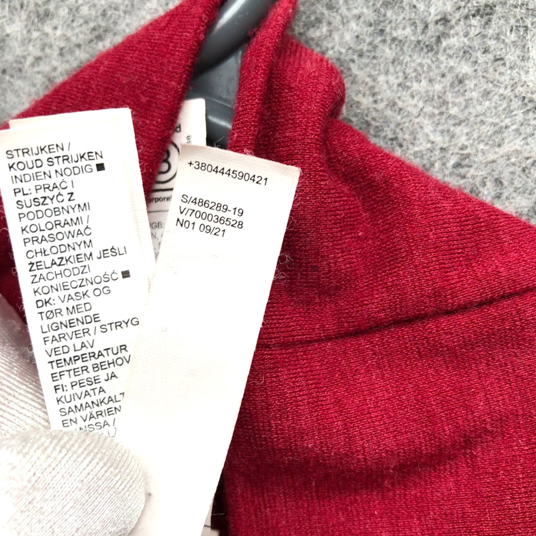 Athleta Athleta Foresthill Ascent Turtleneck Women M Red Solid Wool Nylon Spandex Seamless Long Sleeve Pullover Knit Sweater Size M / US 6-8 / IT 42-44 - 6 Thumbnail