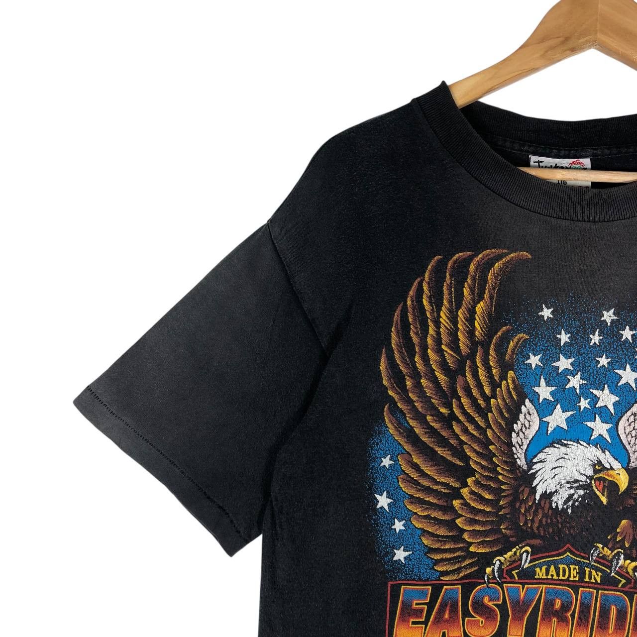 Vintage Vintage 80's Easyriders The Usa men T-shirt Size US M / EU 48-50 / 2 - 3 Thumbnail