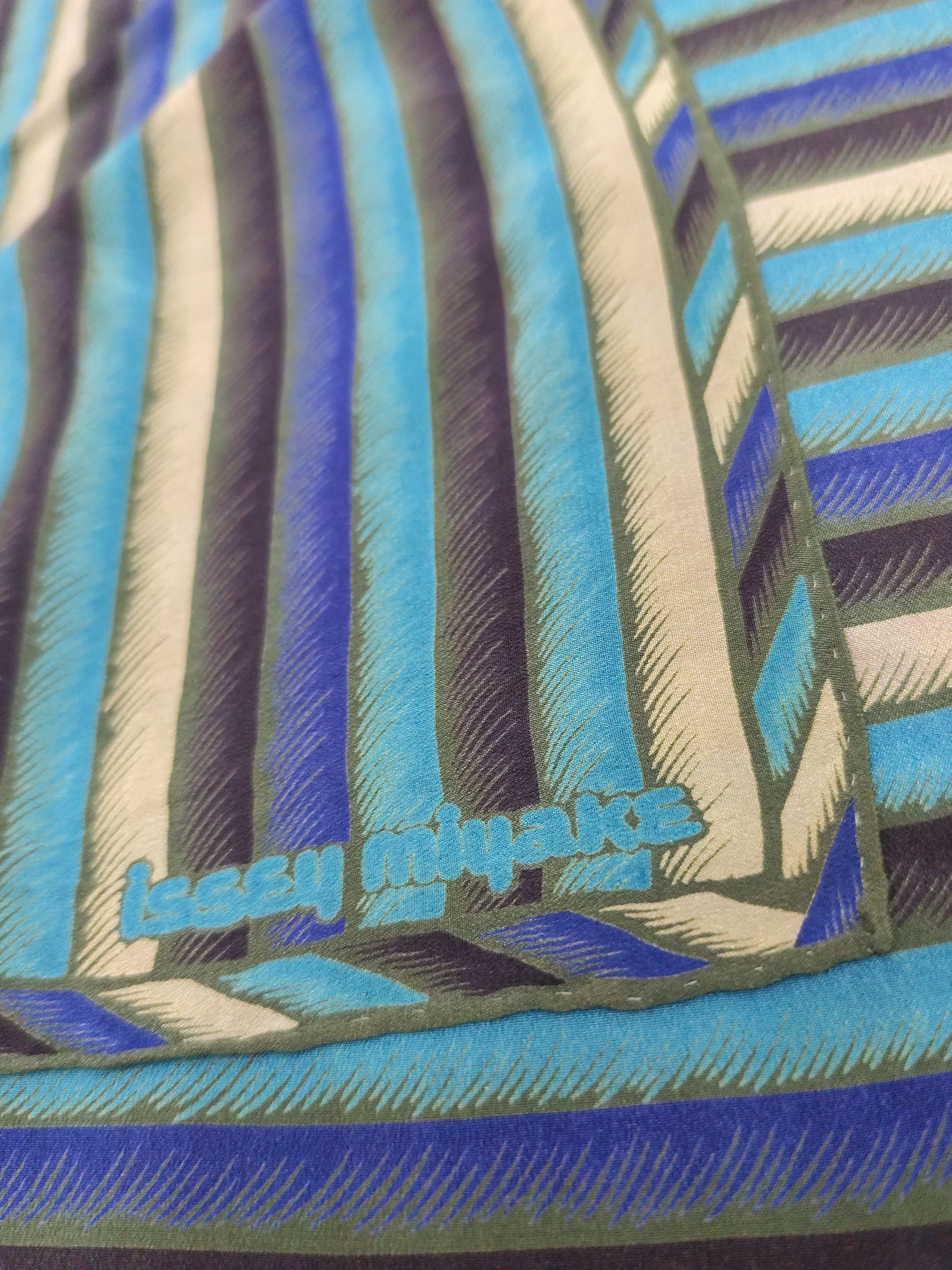 Issey Miyake Issey Miyake FETE Polka Dot Silk Scarf / Shawl Size ONE SIZE - 10 Thumbnail
