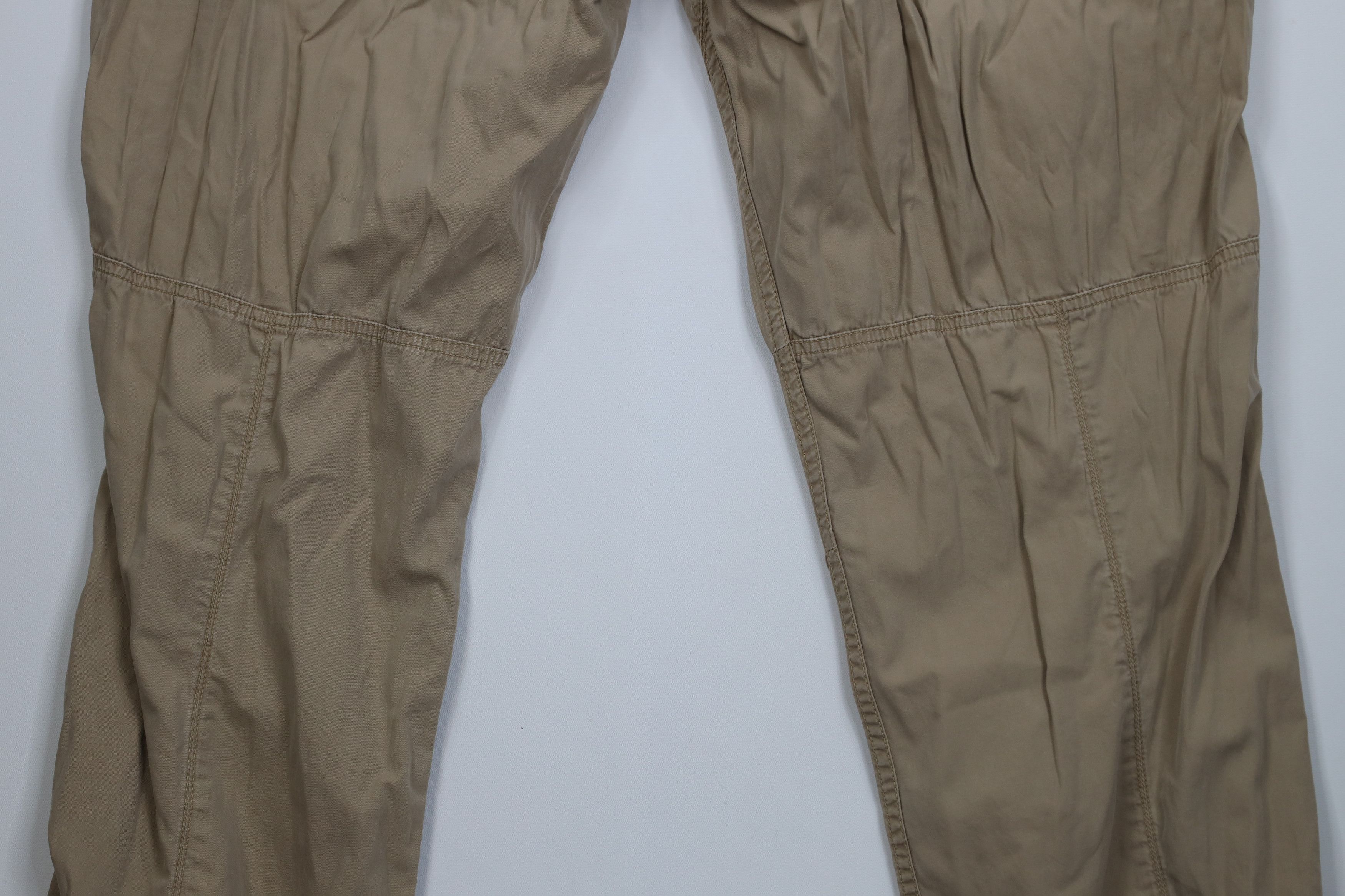 Ralph Lauren Vintage 90s Ralph Lauren Roll Cuff Wide Leg Cargo Pants Size US 38 / EU 54 - 14 Thumbnail