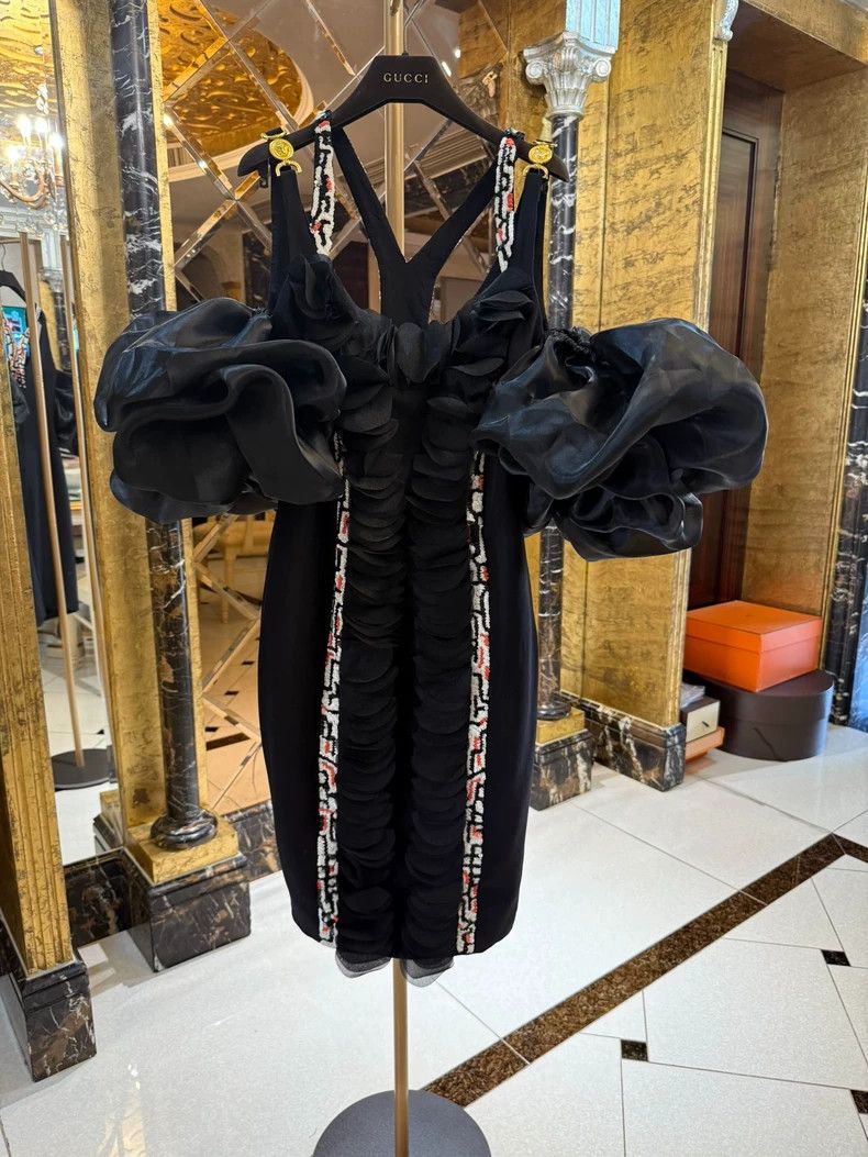 Versace Versace Puff sleeve dress Size M / US 6-8 / IT 42-44 - 9 Thumbnail