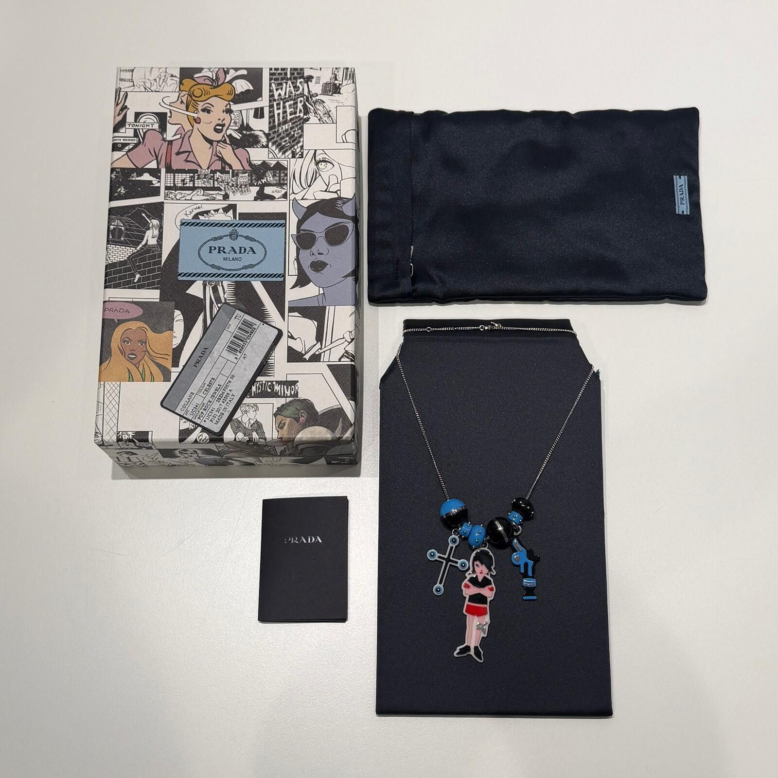Prada Prada SS18 Pop Comic Necklace Size ONE SIZE - 9 Thumbnail
