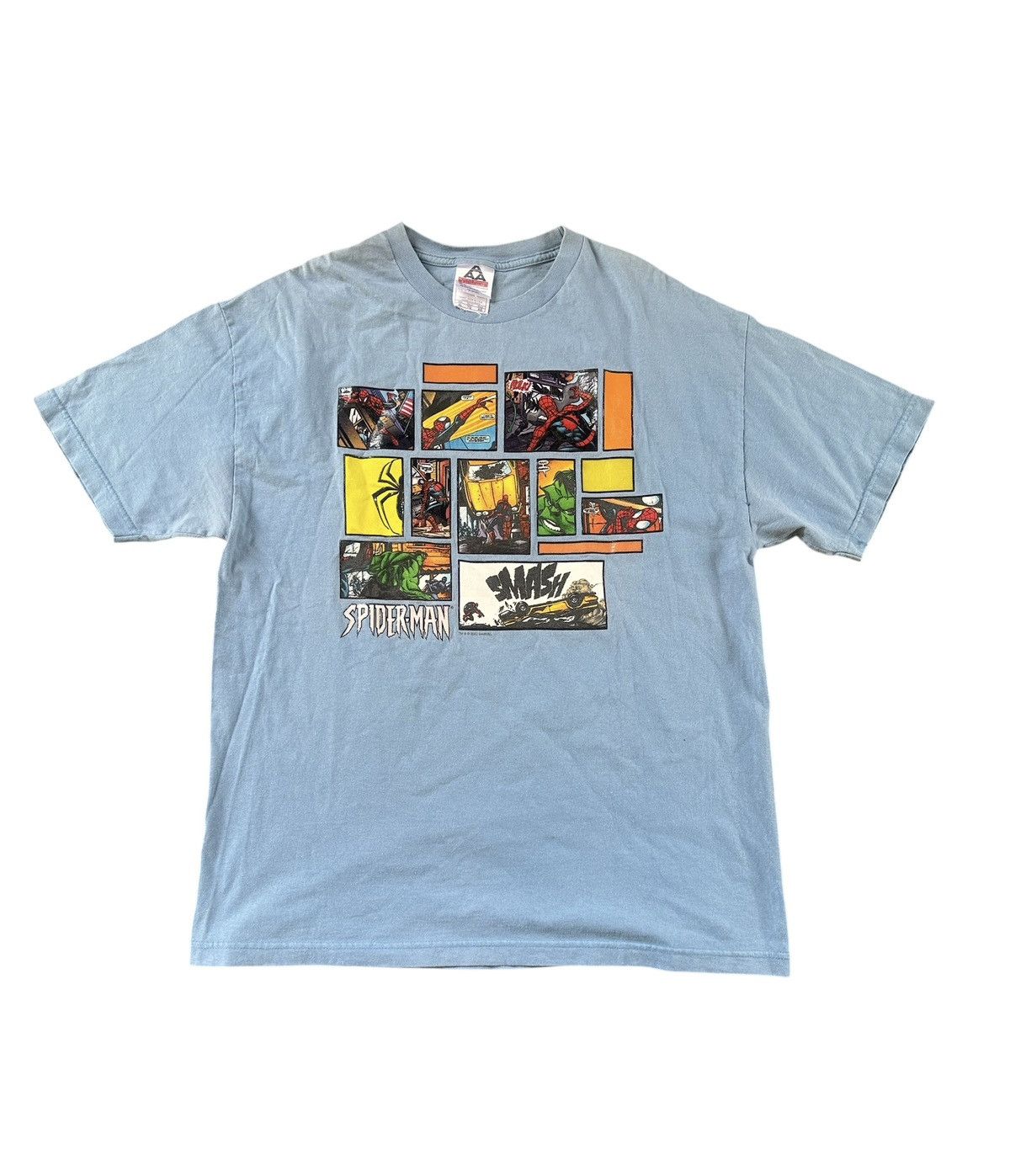 Marvel Comics Vtg Spiderman marvel comic tee Size US XL / EU 56 / 4 - 1 Thumbnail