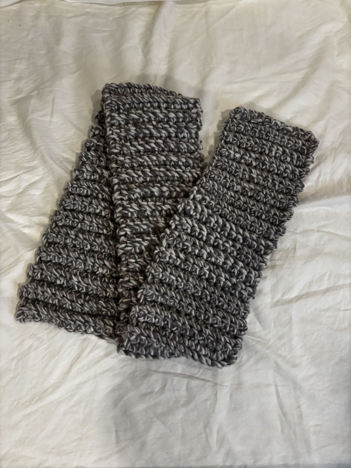 Other 2 hand knit Scarves.wm301 Size ONE SIZE - 9 Thumbnail