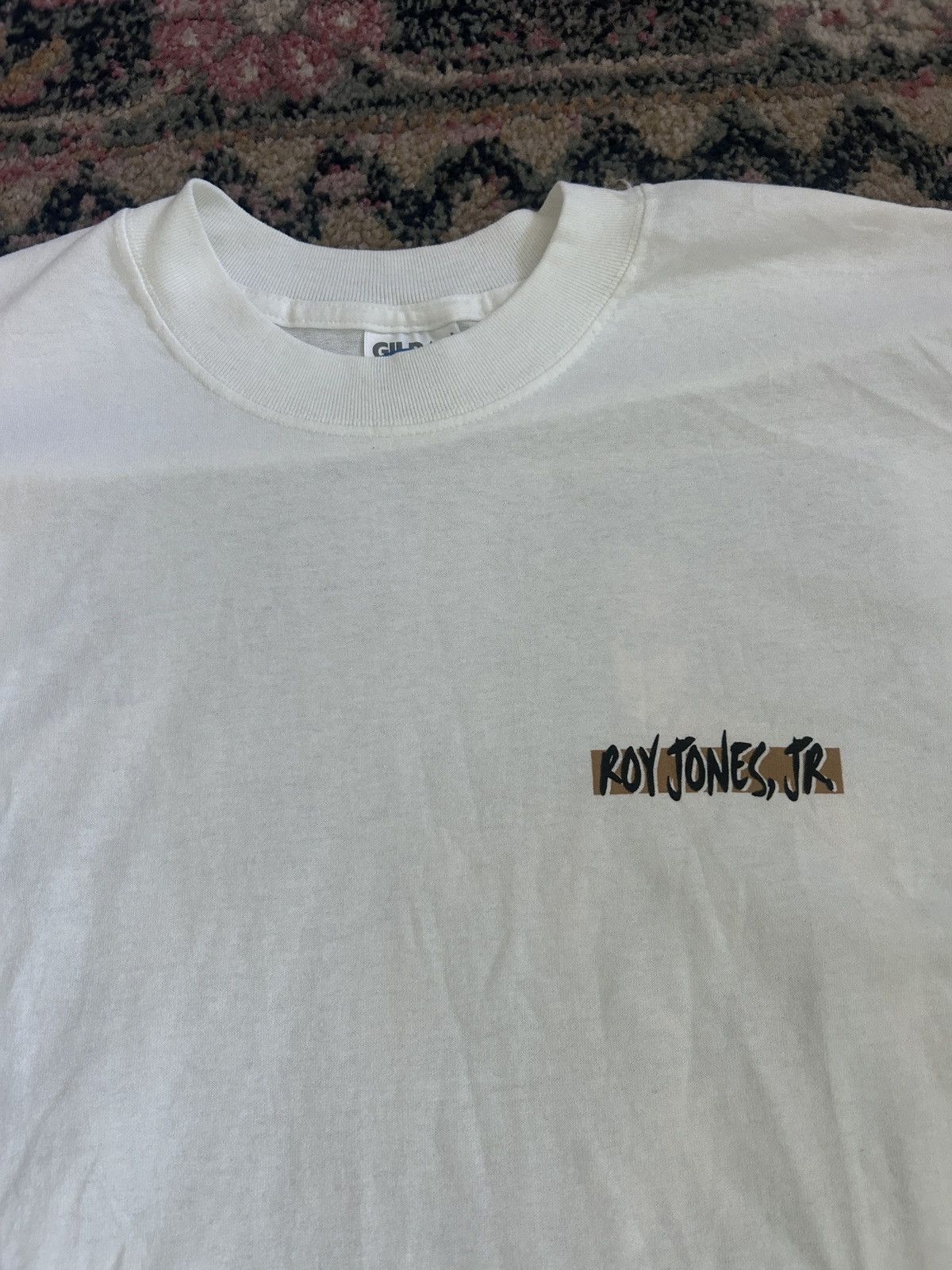 Vintage Vintage Roy Jones Jr. Boxing Graphic T-Shirt Size US XL / EU 56 / 4 - 3 Thumbnail
