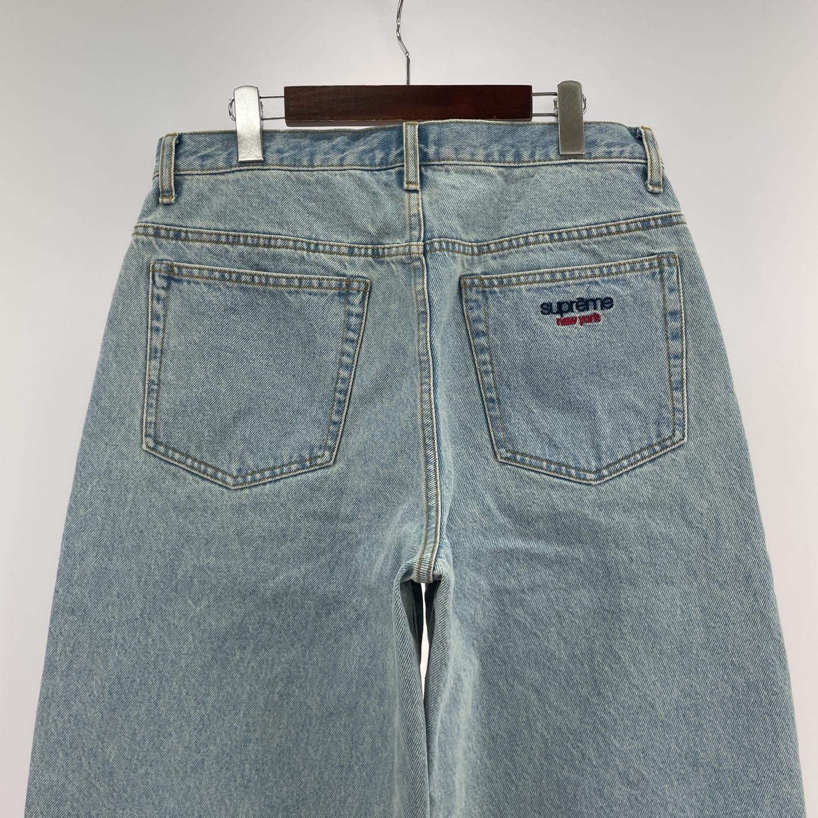 Supreme Baggy Jean Washed Indigo 30
