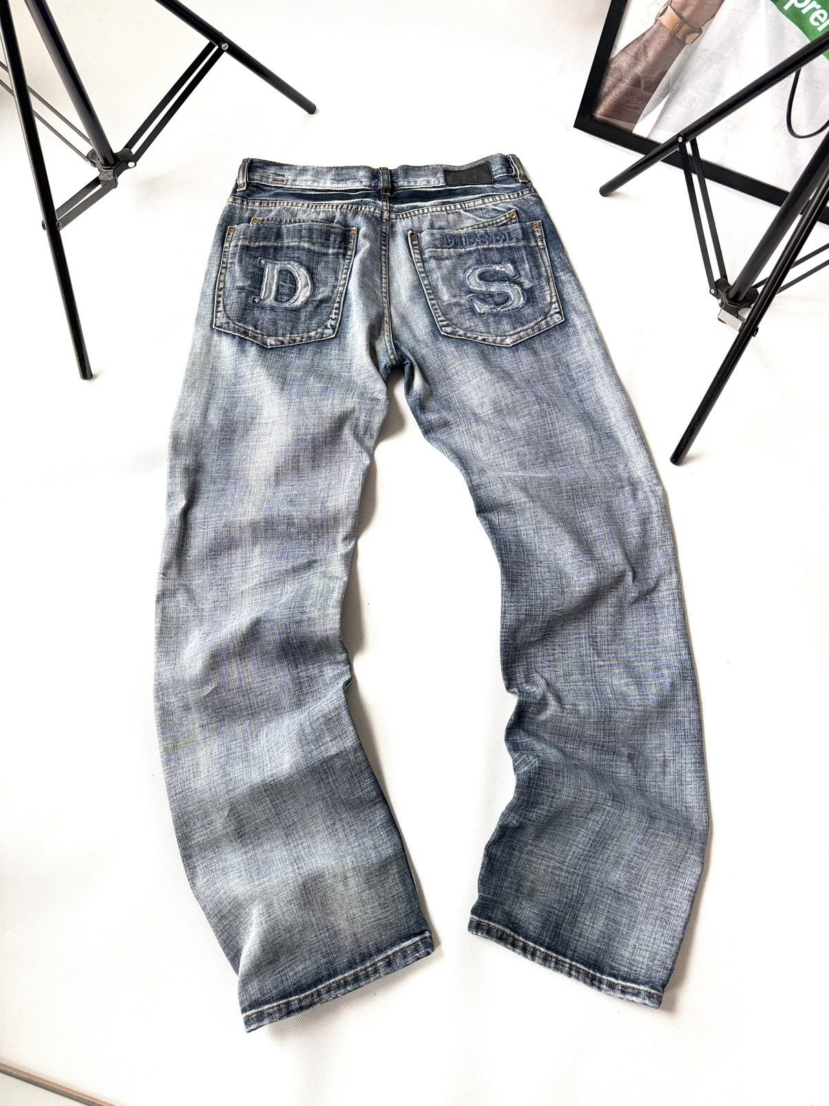 Diesel Vintage Diesel Jeans Dirty Pants faded crash denim distresse Size US 32 / EU 48 - 2 Thumbnail