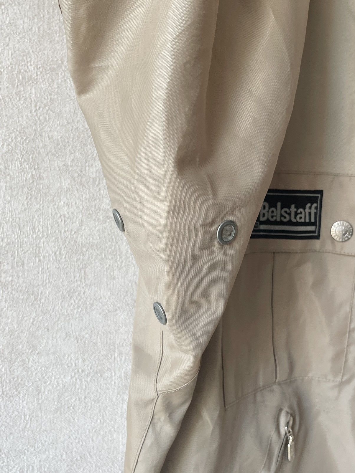 Belstaff 90s Belstaff Nylon Biker Motorcycle Lightweight Jacket Size US L / EU 52-54 / 3 - 8 Thumbnail