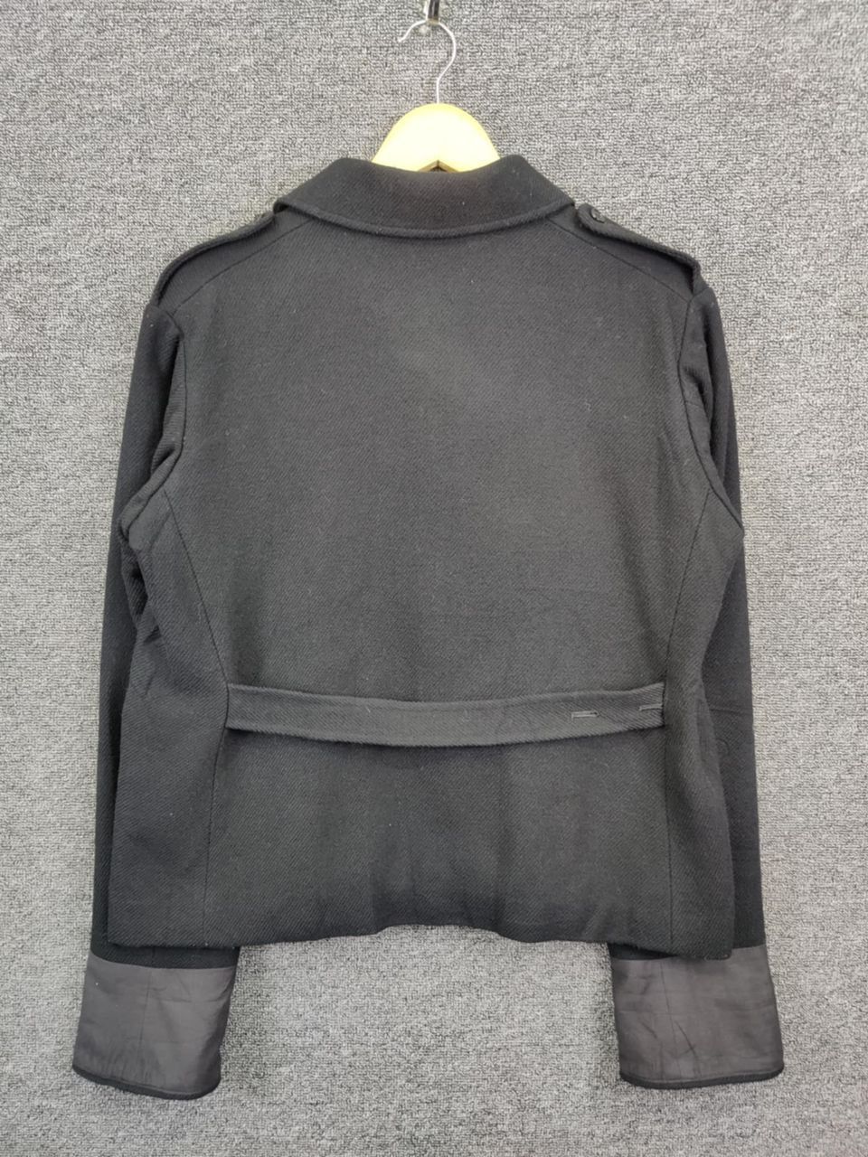 Junya Watanabe Vintage Junya Watanabe Comme Des Garcons Wool Coat Jacket Size US M / EU 48-50 / 2 - 6 Thumbnail