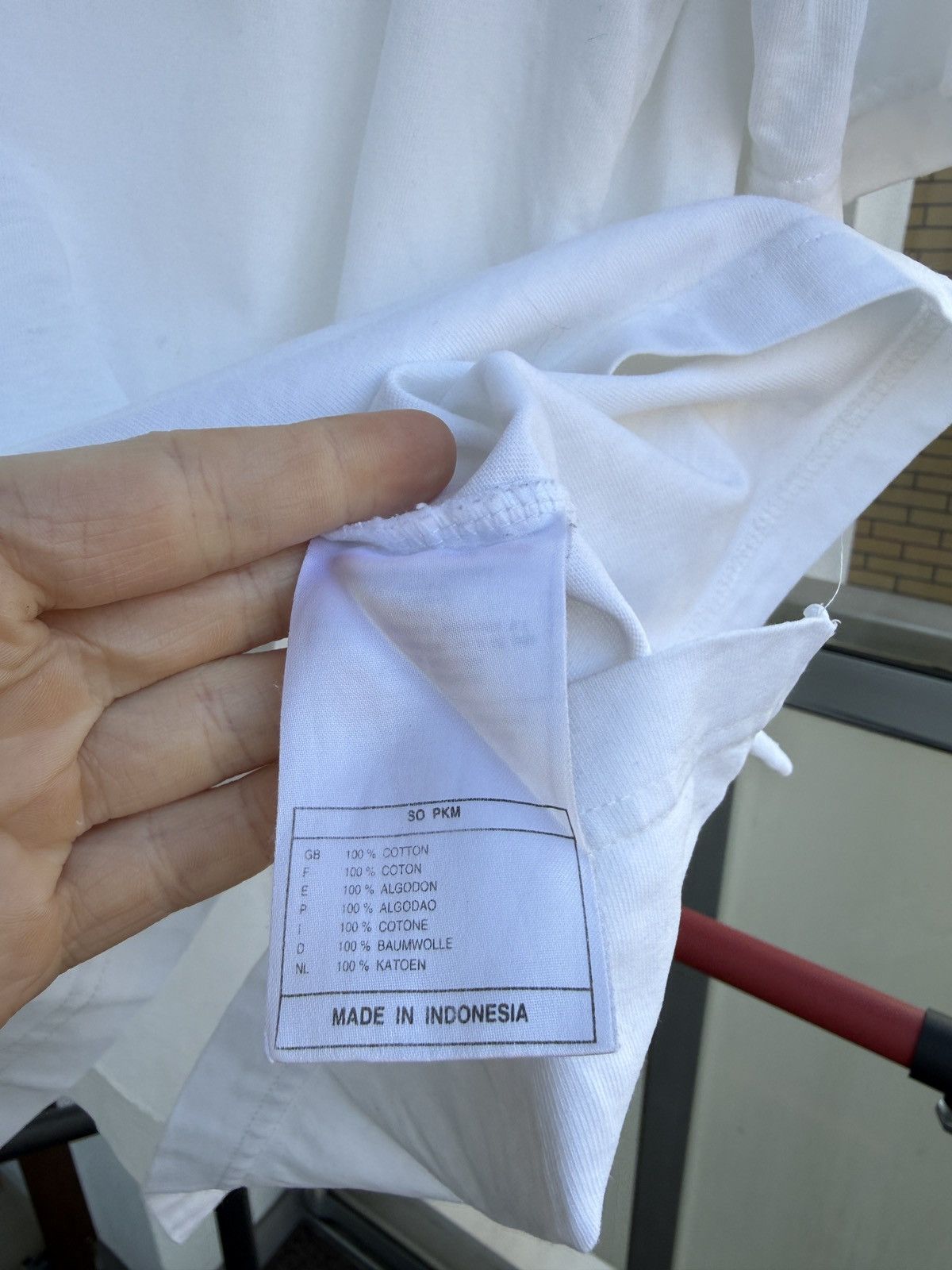 Nike Vintage Nike Tennis Court Polo Shirt White Logo Size US L / EU 52-54 / 3 - 6 Thumbnail