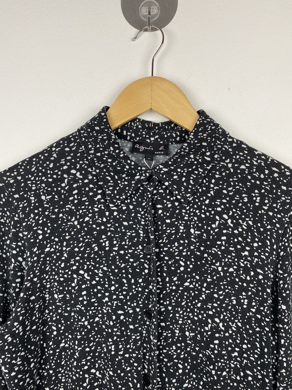 Designer × agnes b. Agnes B. Button Up Shirt Size XS / US 0-2 / IT 36-38 - 2 Thumbnail