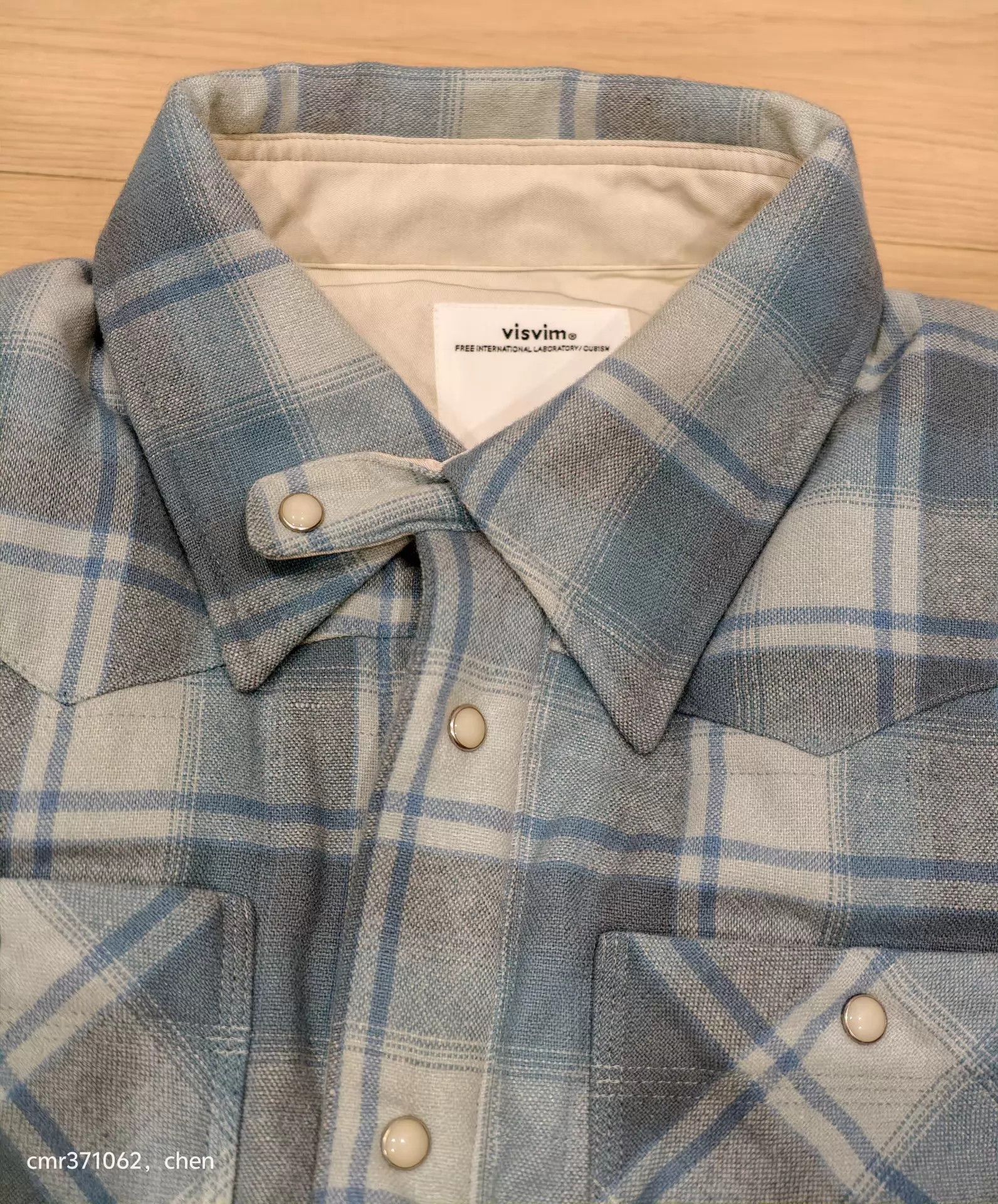 Visvim visvim 23AW Spot Ltd Blue Plaid Kerchief Down Jkt Size US M / EU 48-50 / 2 - 5 Thumbnail