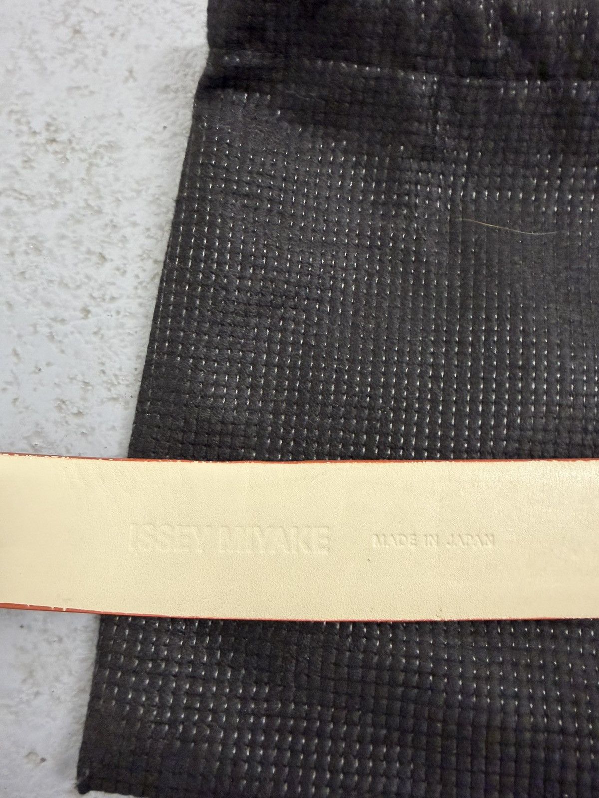 Issey Miyake Issey Miyake Leather Belt Size ONE SIZE - 7 Thumbnail