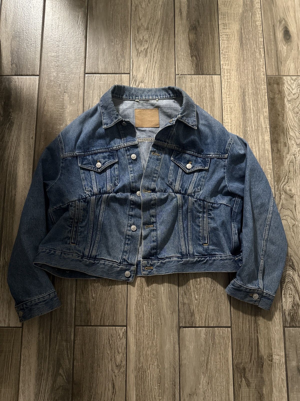 Balenciaga Balenciaga SS17 Swing Denim Jacket | Grailed