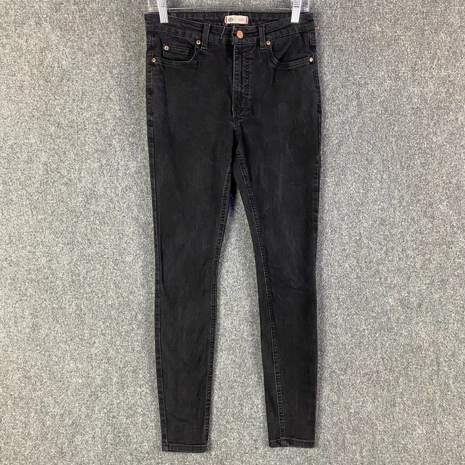 Dickies Dickies Jeans Women's Size 8 Skinny Regular Denim Distressed Size 30" / US 8 / IT 44 - 1 Thumbnail