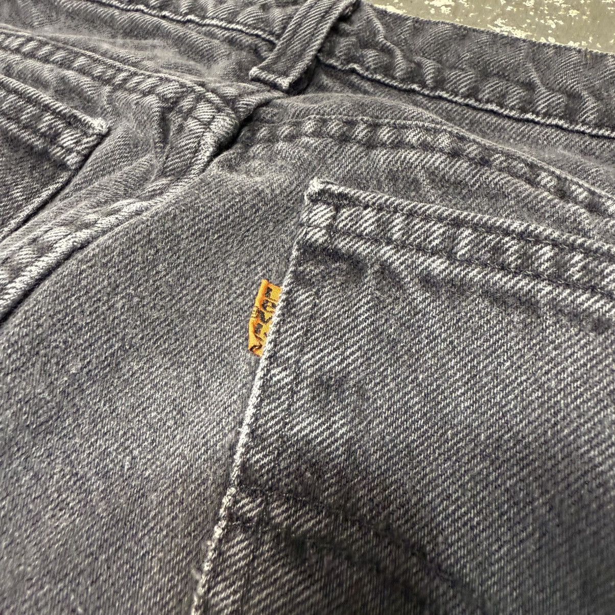 Levi's Vintage Levi’s 560 Baggy Fit Black Orange Tab Denim Jeans Size US 30 / EU 46 - 3 Thumbnail