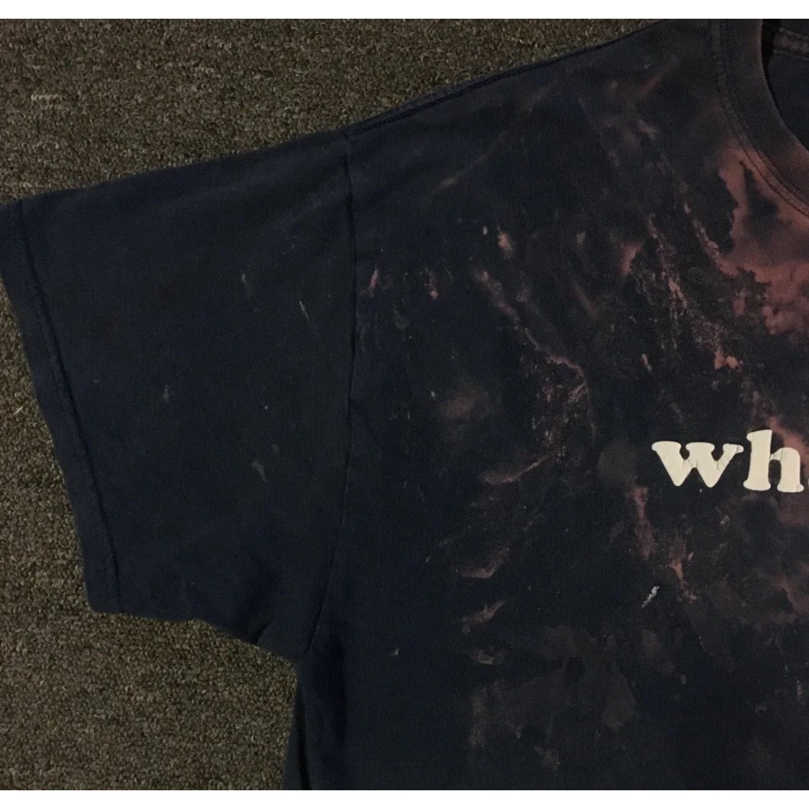 Thrasher VINTAGE Whatever Thrashed Faded Shirt XL Distressed Blue 80s 90s Grunge Humor Sarcasm Funny Saying Band Bar Beer Punk Retro Rock Built by Distressed? Size US XL / EU 56 / 4 - 7 Thumbnail
