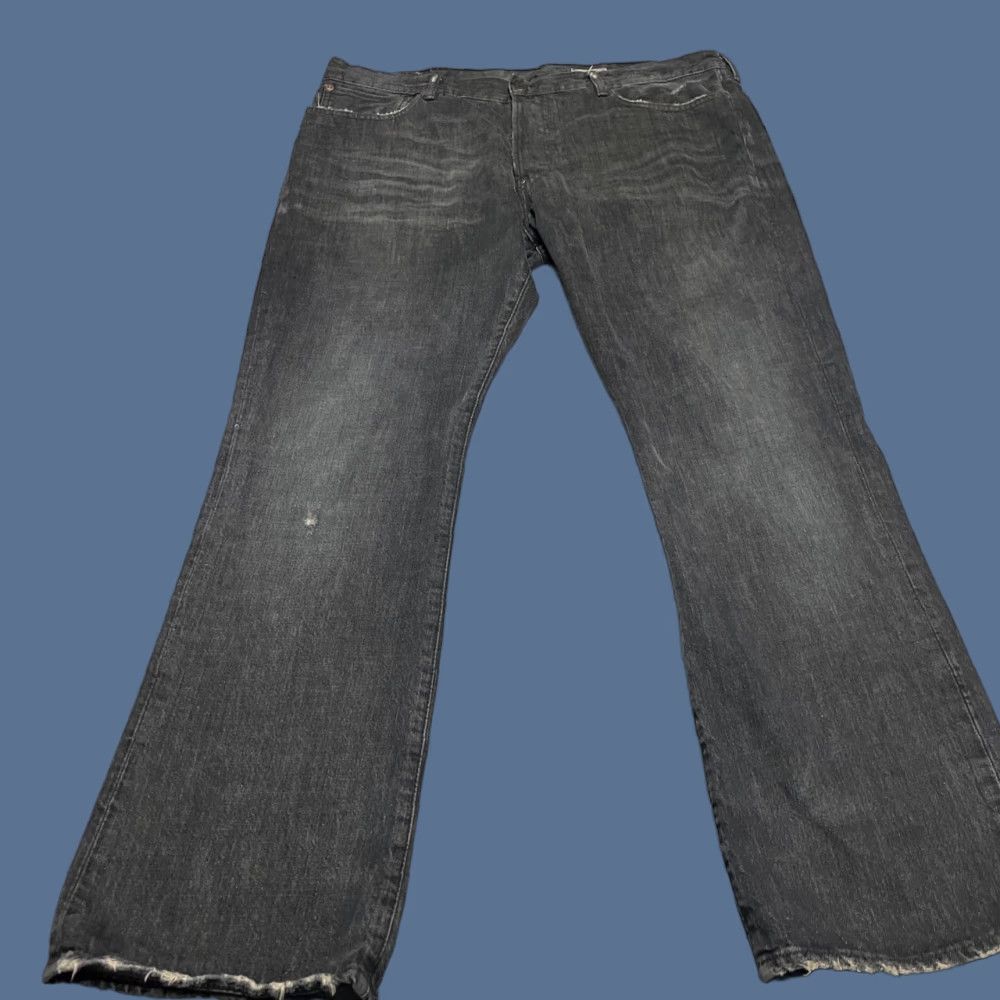 Polo Ralph Lauren VINTAGE Polo Ralph Lauren Jeans Men Black 40x30 Straight 5-Pocket Denim Cotton Belt Loops Regular Size Black Mens Pants Size US L / EU 52-54 / 3 - 1 Thumbnail