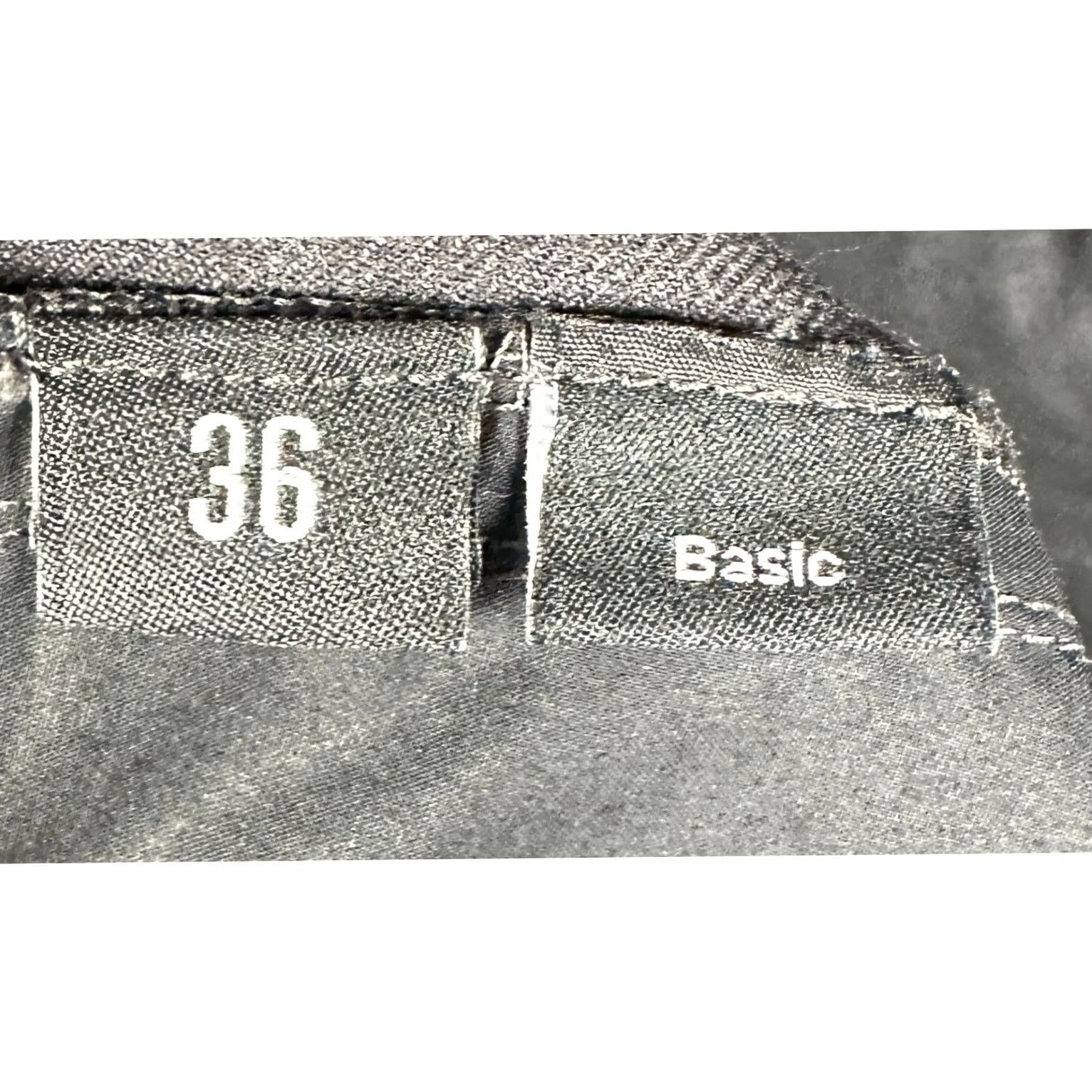 Vintage Todd Shelton Basic Pant Dress Pants Flat Front 36 Black Mens Regular Waist Inseam 31 USA EUC Size US 36 / EU 52 - 4 Thumbnail