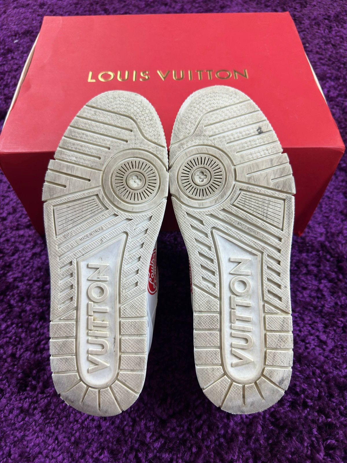 Louis Vuitton × Nigo Louis Vuitton X Nigo Human Made Trainers Size US 6.5 / EU 39-40 - 5 Thumbnail