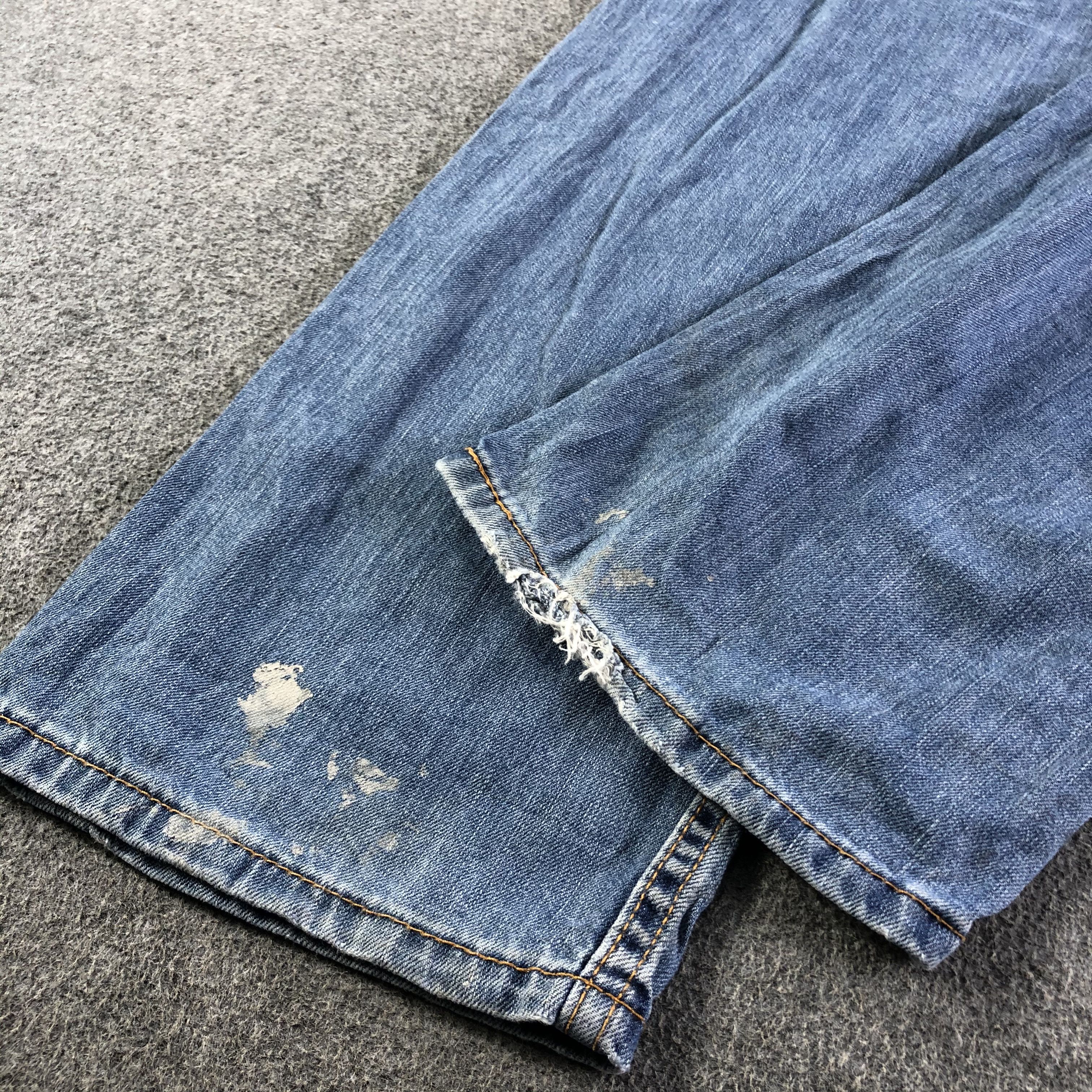 Levi's Vintage Blue Wash Levis 505 Jeans-J3459 Size US 36 / EU 52 - 6 Thumbnail