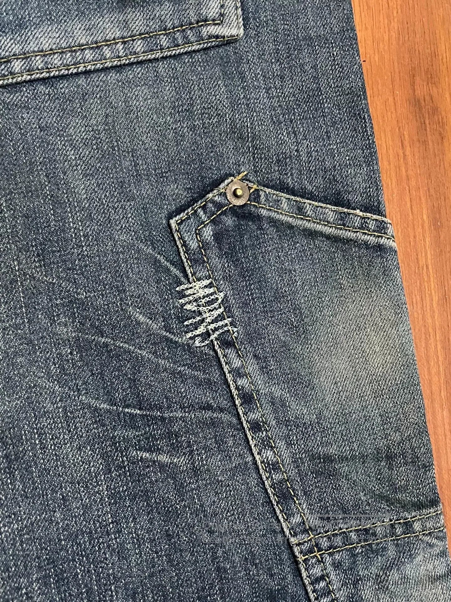 Madness MADNESS 19SS Suspender Jeans. Size US 30 / EU 46 - 5 Thumbnail