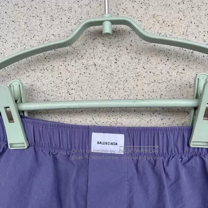 Japanese Brand Balenciaga Front Small Logo Shorts. Size US 40 / EU 56 - 2 Thumbnail