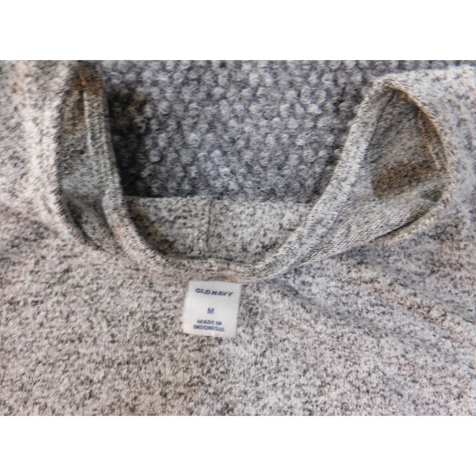 Old Navy Old Navy Dress A-Line Womens Medium Gray Sleeveless Rayon Knee Length Casual Button Crew Neck Stretch Size M / US 6-8 / IT 42-44 - 5 Thumbnail