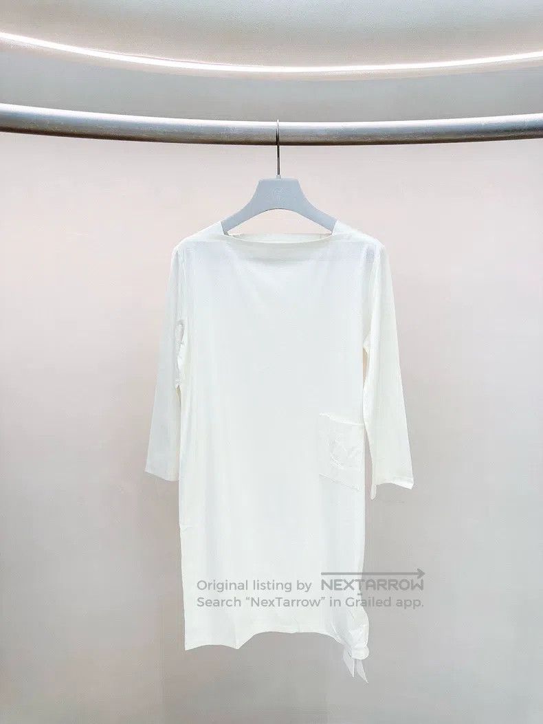 Hermes Hermes White long casual top Size XXS / US 00 / IT 34 - 1 Thumbnail