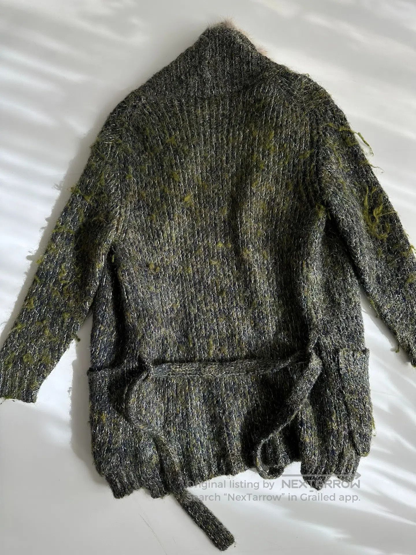 Kolor KOLOR Initial moss-pattern sweater cardigan| Size M / US 6-8 / IT 42-44 - 7 Thumbnail