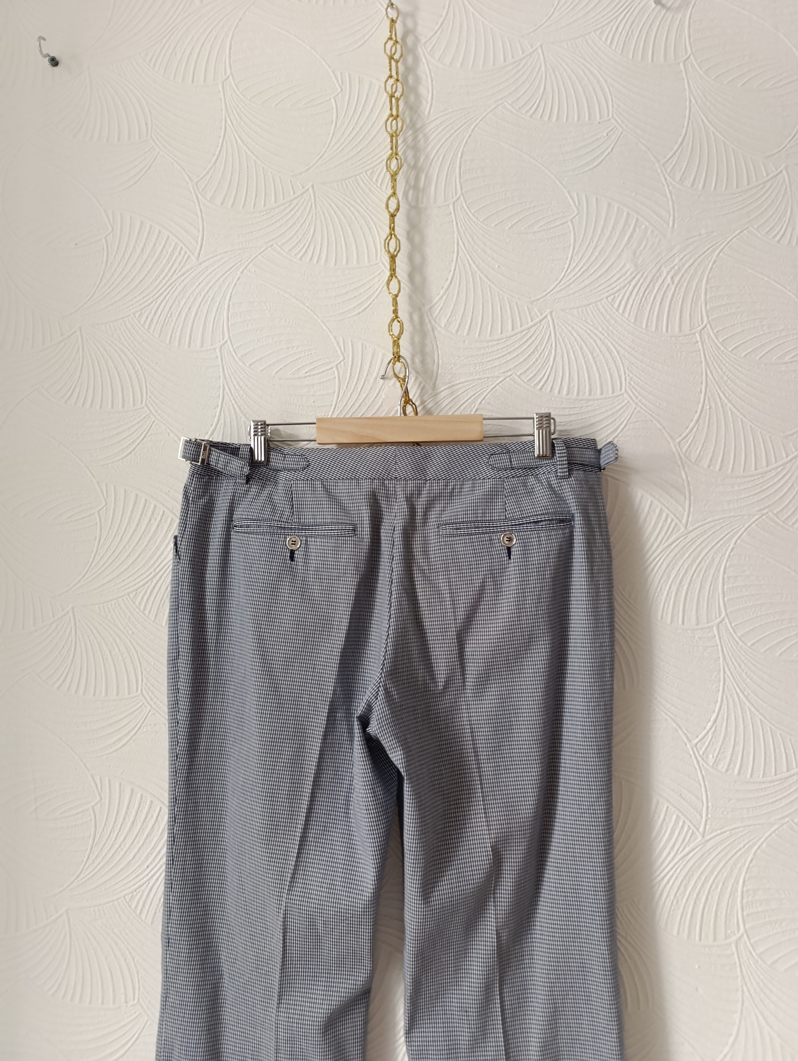 Dolce & Gabbana DOLCE GABBANA WOMENS TROUSERS PANTS IN CHECK Size 32" / US 10 / IT 46 - 12 Thumbnail