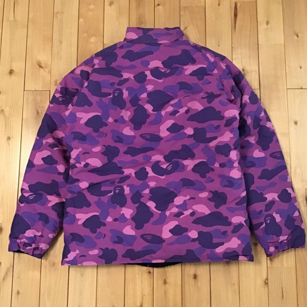 Bape × Nigo 🔥Reversible🔥 BAPE Puffer Down jacket purple camo x blue camo Size US L / EU 52-54 / 3 - 3 Thumbnail