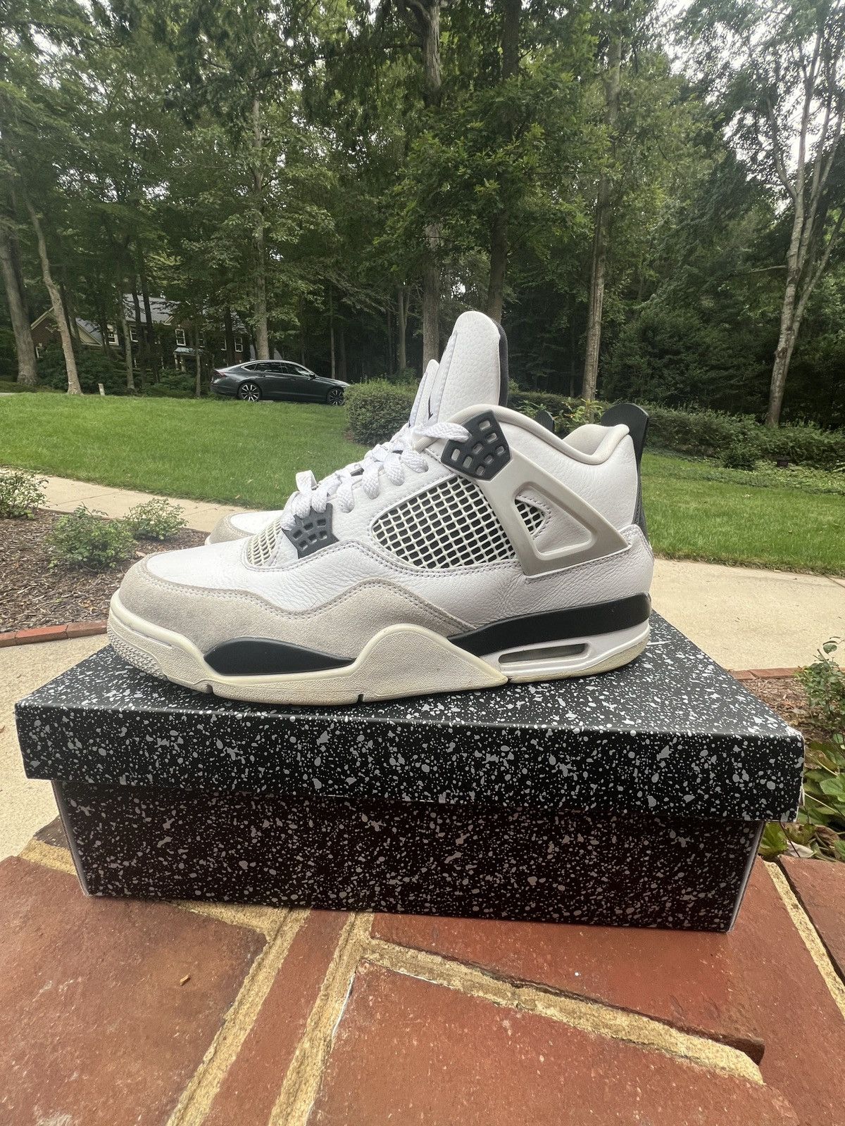 Jordan Brand Jordan 4 Military Black Retro Size US 12 / EU 45 - 6 Thumbnail