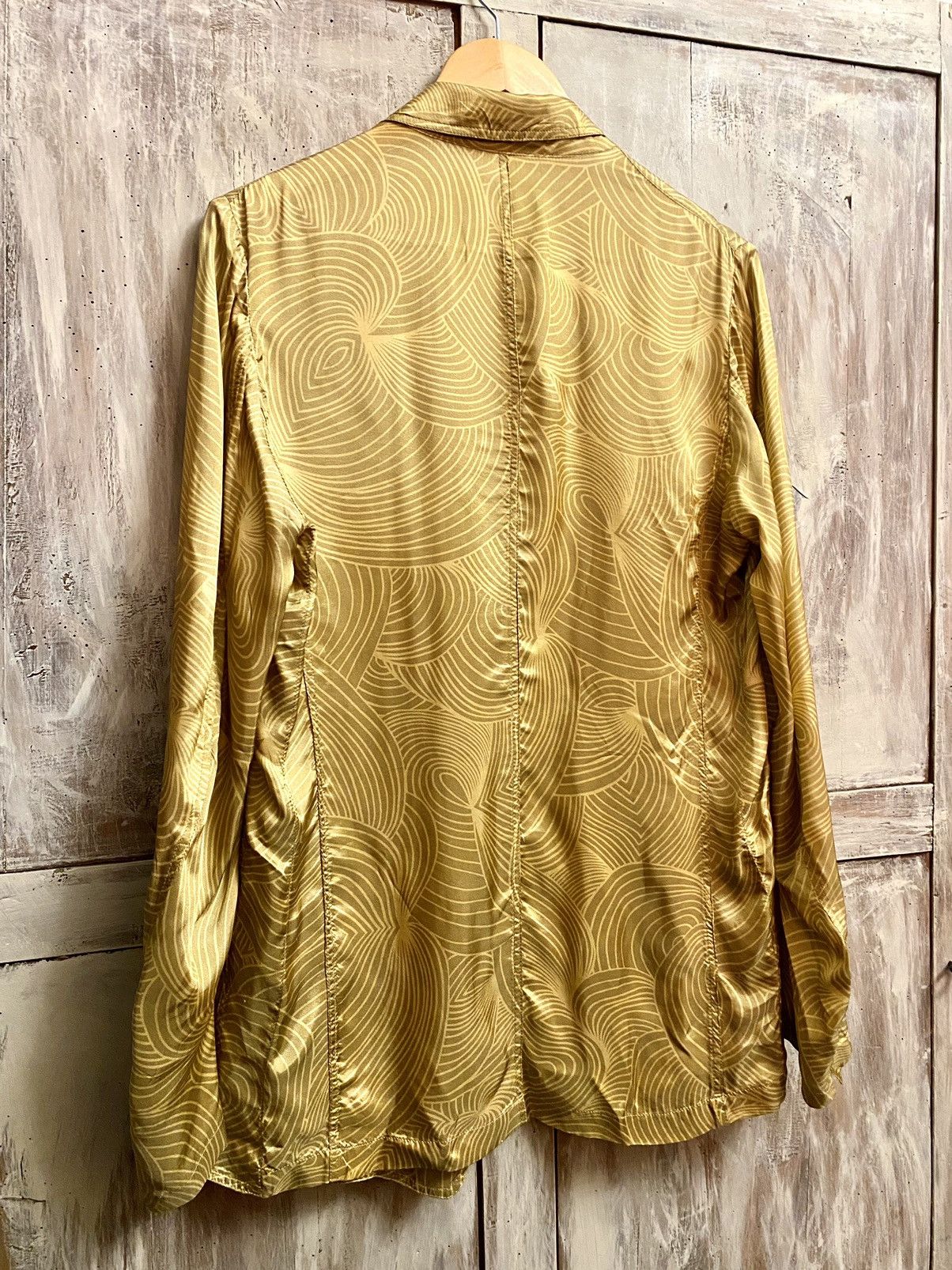 Dries Van Noten dries van noten ss 2018 runway satin print jacket 48 Size US M / EU 48-50 / 2 - 9 Thumbnail
