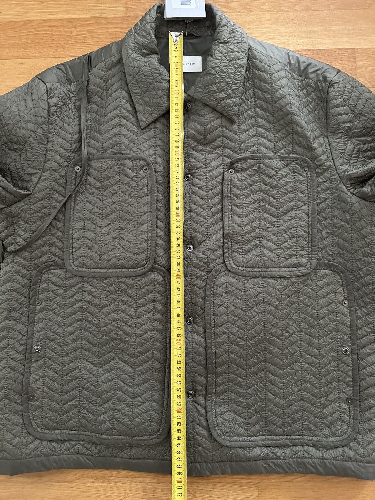 Craig Green CRAIG GREEN Quilted Worker Jacket - Green - Large Size US L / EU 52-54 / 3 - 10 Thumbnail