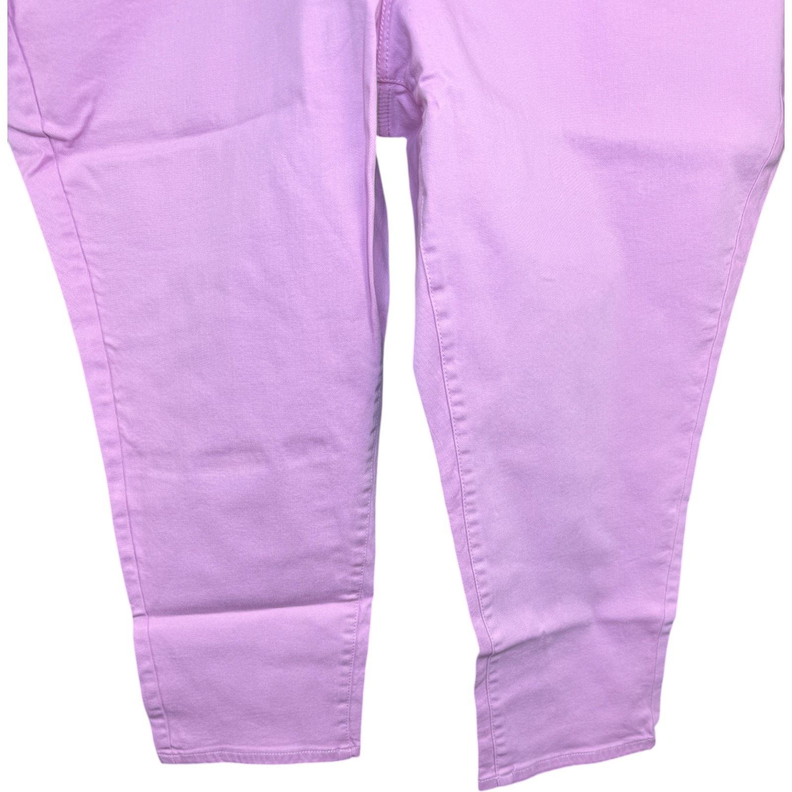 Jason Wu JASON WU Pink Ankle Pants 30WP Stretch Cotton Blend Size 40" / US 18 - 6 Thumbnail