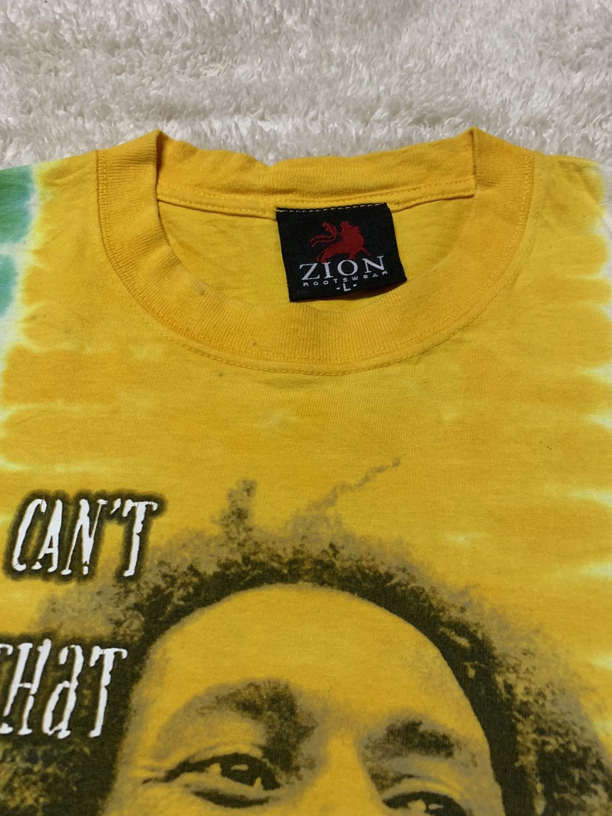 Band Tees × Bob Marley × Vintage Bob Marley Band Vintage 90s Size US L / EU 52-54 / 3 - 6 Thumbnail