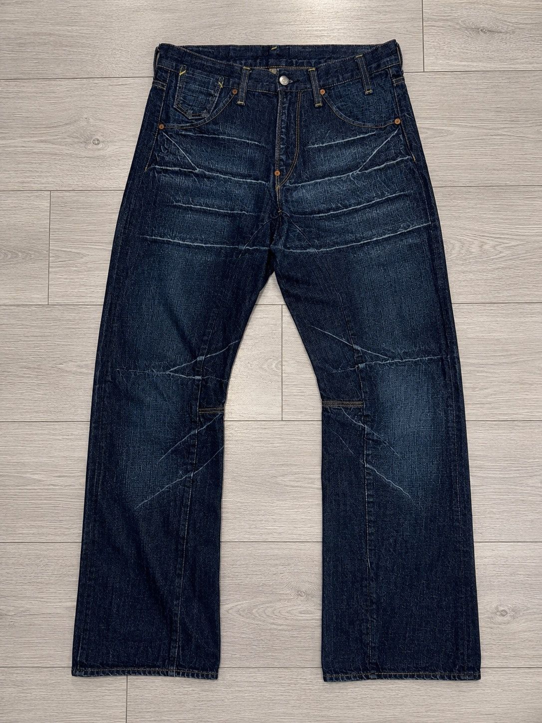 G-Star G-Star Raw A Crotch Jeans W32 L36 Dark Wash Y2K Rare Size US 32 / EU 48 - 1 Thumbnail
