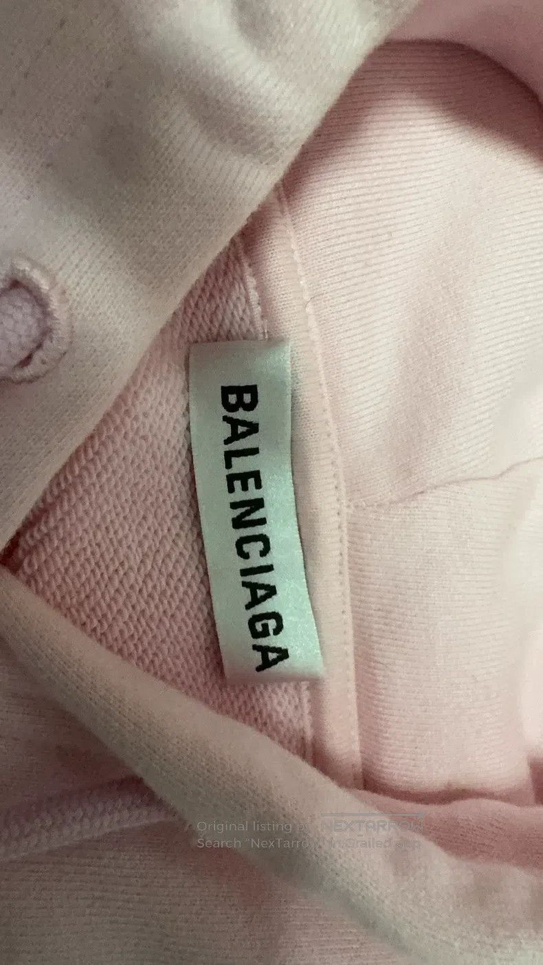 Balenciaga Balenciaga Pink Sweatshirt Size US S / EU 44-46 / 1 - 2 Thumbnail