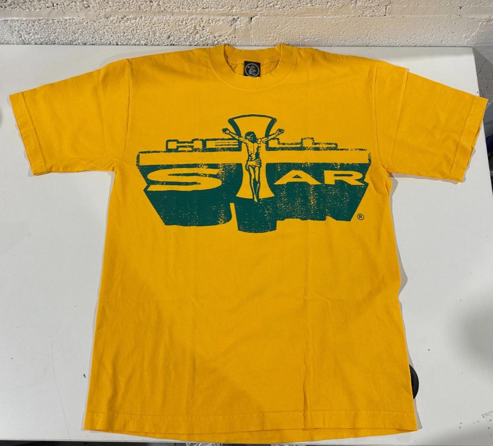 HELLSTAR NEW Hellstar Studios Path To Paradise Tee Yellow Men's Sz M Size US M / EU 48-50 / 2 - 1 Thumbnail