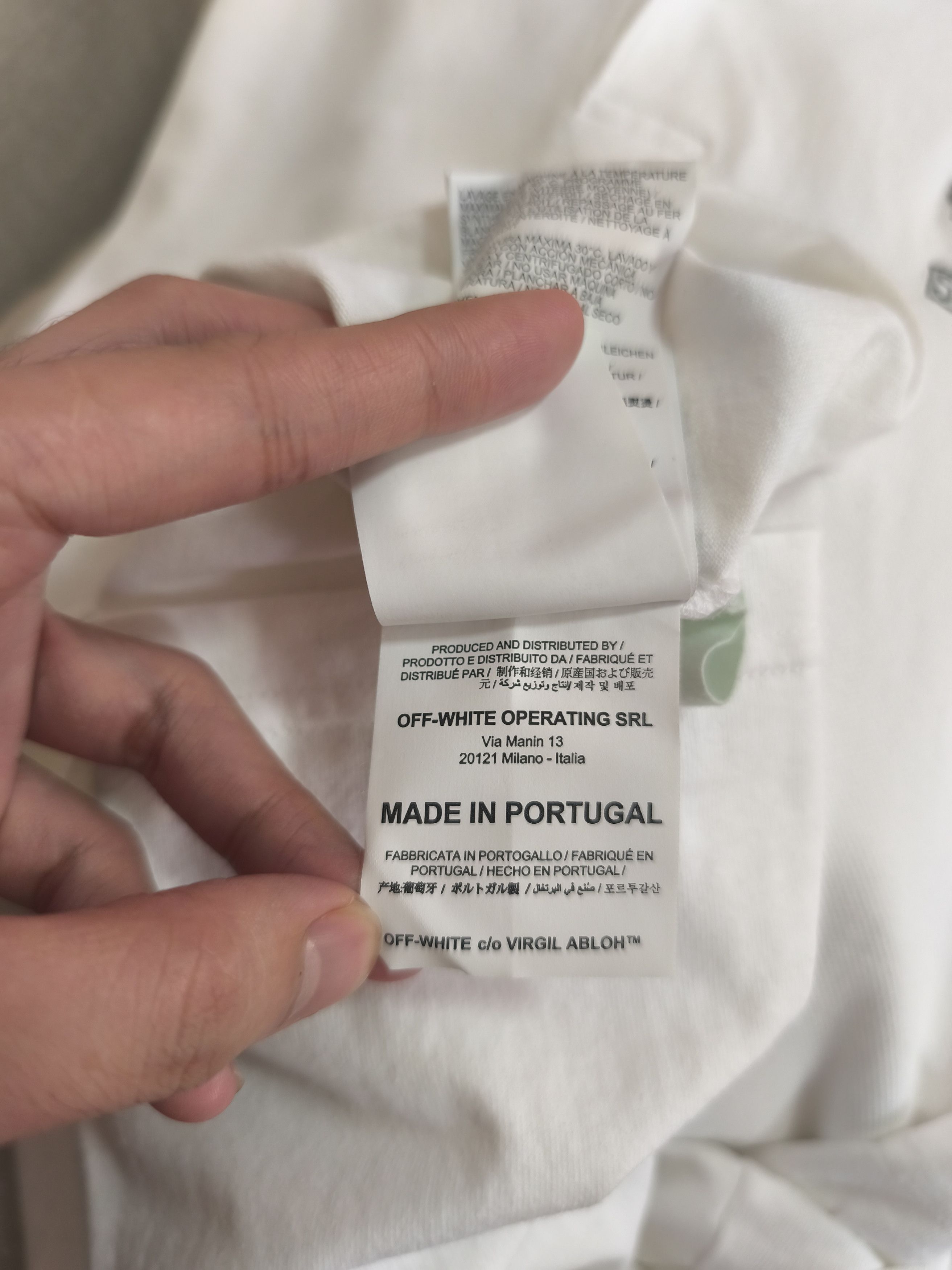 Off-White OFF-WHITE MARKERS CASUAL TEE Size S / US 4 / IT 40 - 9 Thumbnail