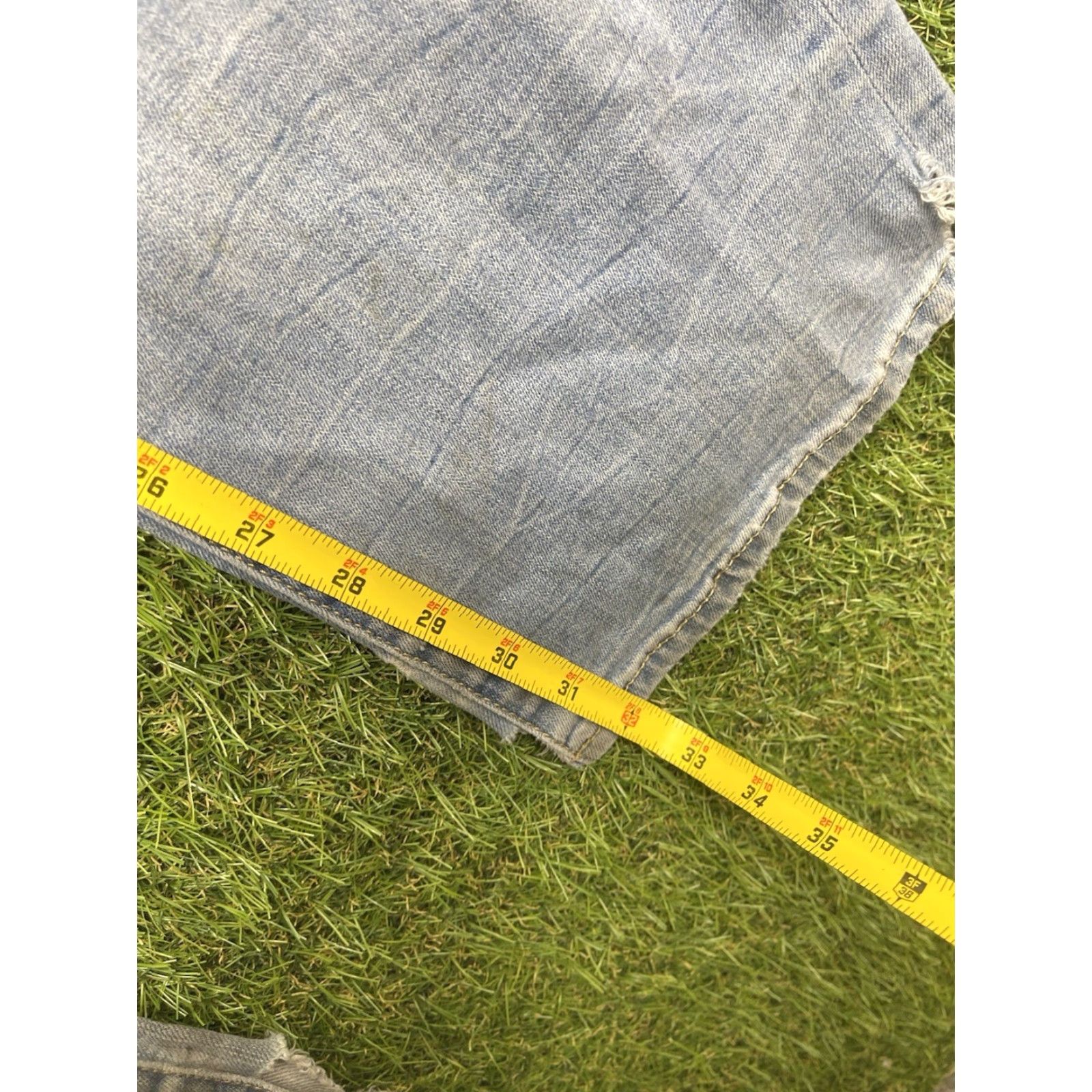 American Eagle Outfitters American Eagle Jeans Mens 34x34 Original Boot Cut Light Wash Western Cowboy Size US 34 / EU 50 - 6 Thumbnail