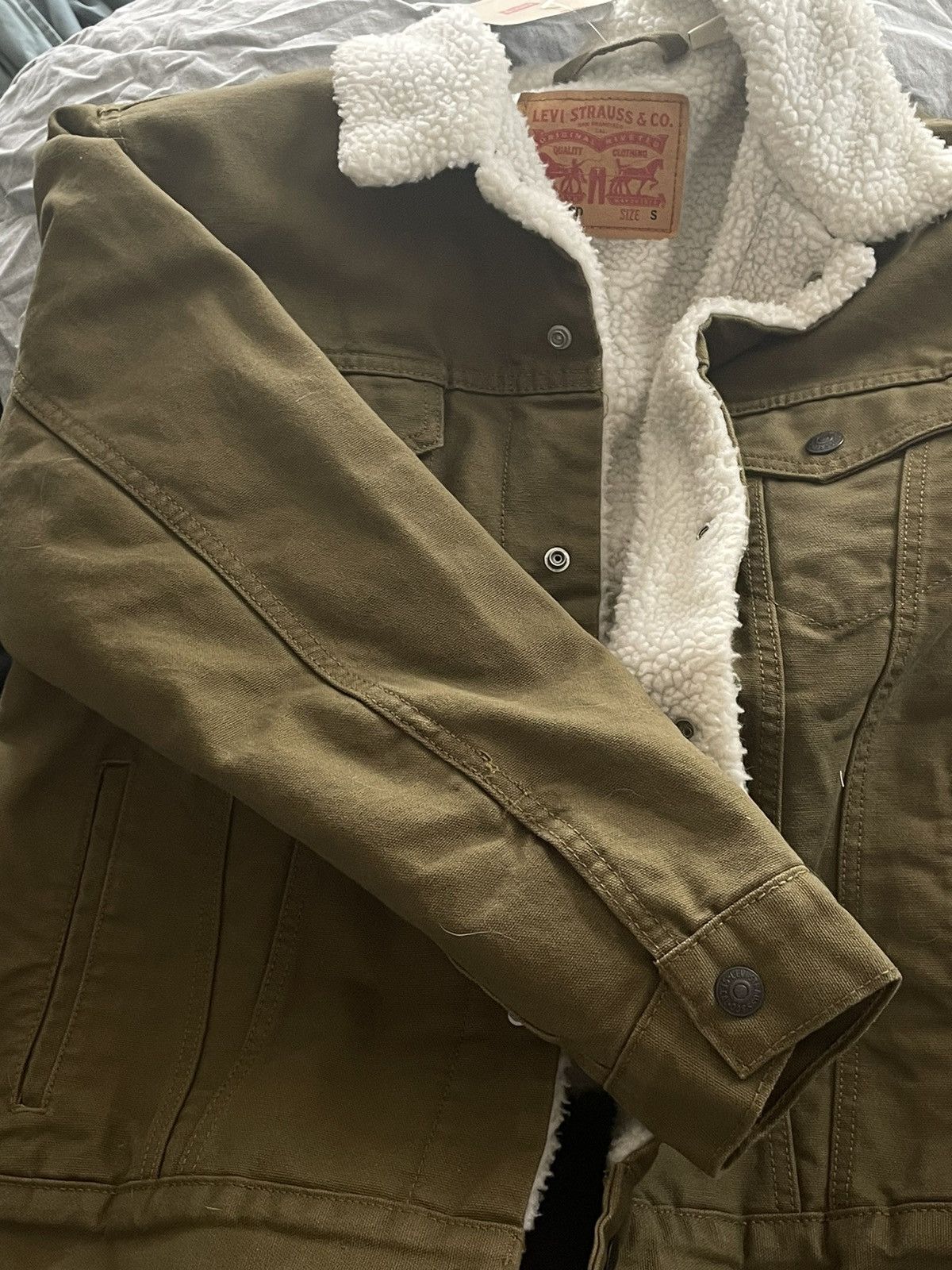 Levi's Levi’s Type III Sherpa Trucker Jacket Size US S / EU 44-46 / 1 - 3 Thumbnail