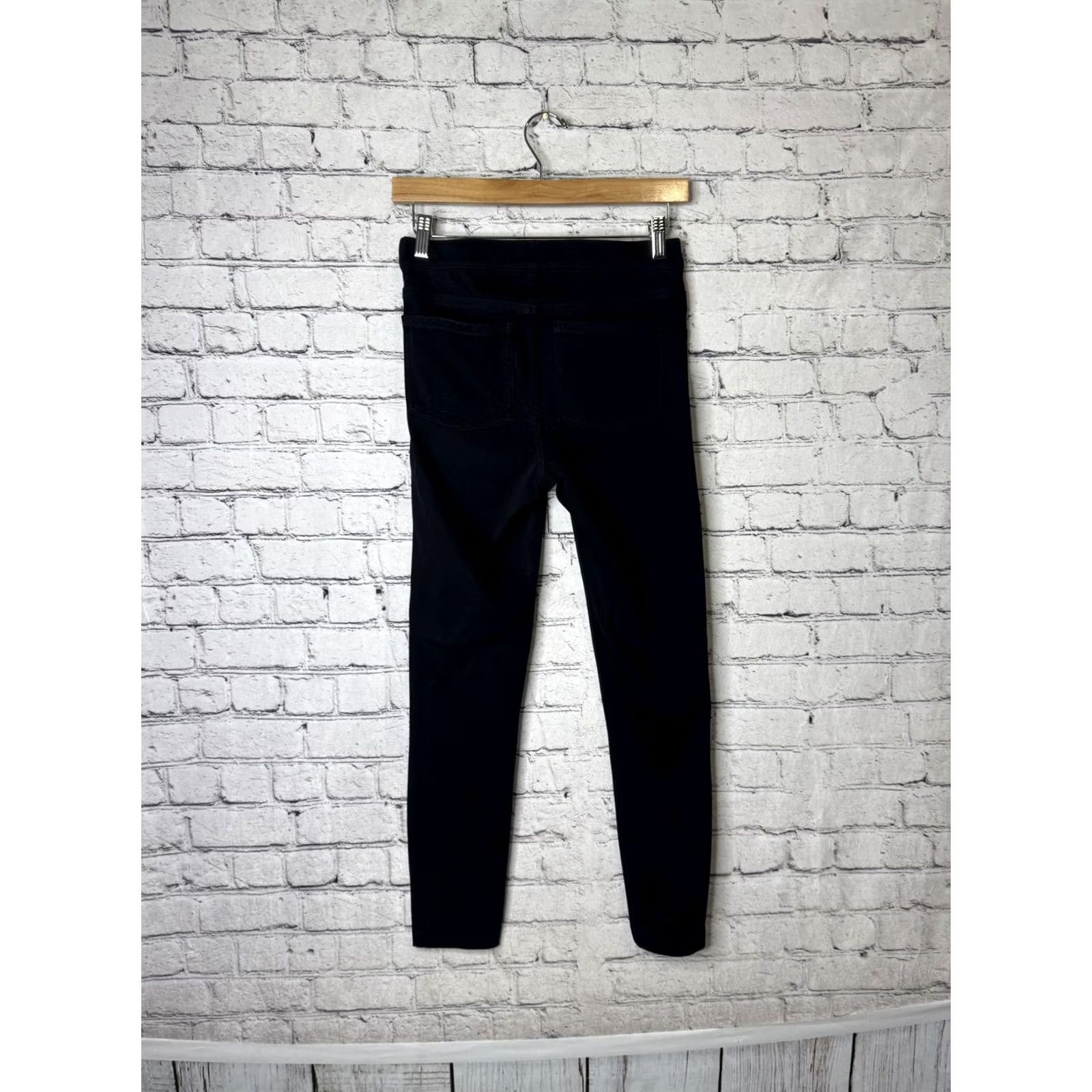 Spanx SPANX Black Leggings Size S Regular Women's Pants Casual Activewear Elastic Waistband 27x25 Size 27" / US 4 / IT 40 - 4 Thumbnail
