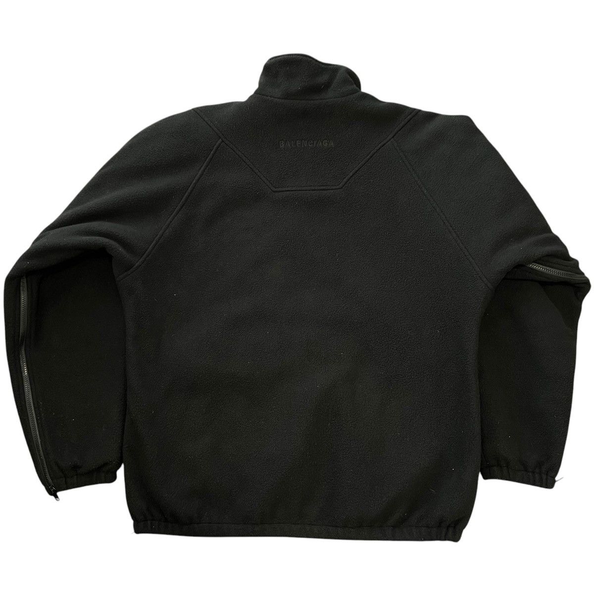 Balenciaga BALENCIAGA 2022AW Sherpa Half-Zip Heavy Fleece Jacket Size US S / EU 44-46 / 1 - 11 Thumbnail