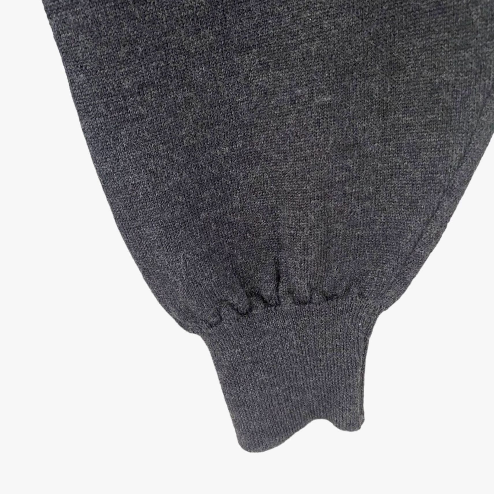 Vintage VINTAGE Zanetti Italy Merino Wool Henley Sweater Gray Men's XL Long-Sleeve Pullover Knit Fall Winter Size US XL / EU 56 / 4 - 7 Thumbnail
