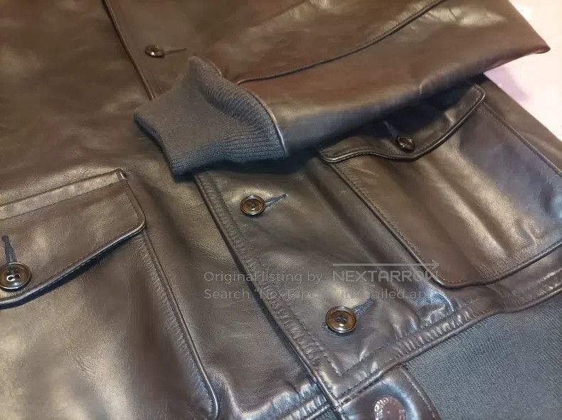 Schott Schott American A-1 fighter leather jacket Size US M / EU 48-50 / 2 - 2 Thumbnail