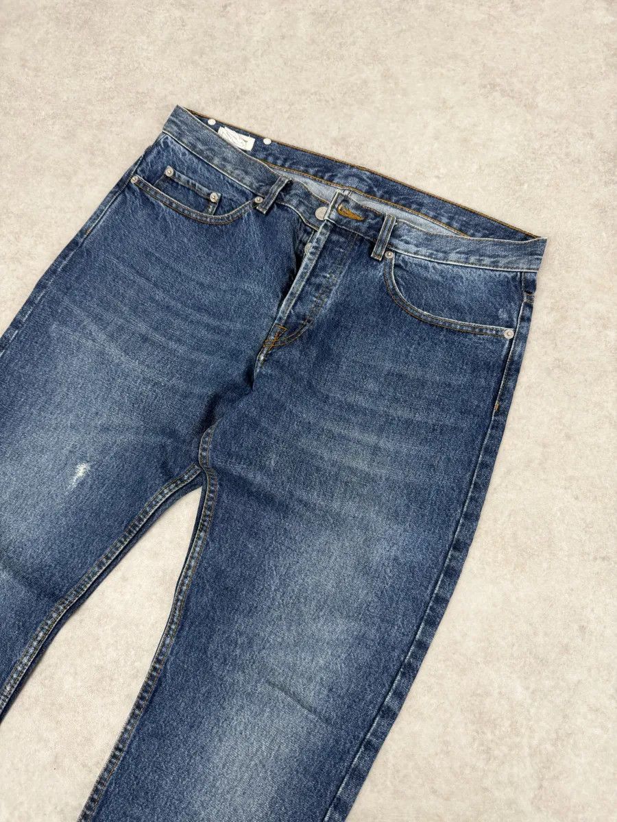 Dries Van Noten Dries Van Noten Blue Minimalist Denim Jeans Size US 32 / EU 48 - 3 Thumbnail